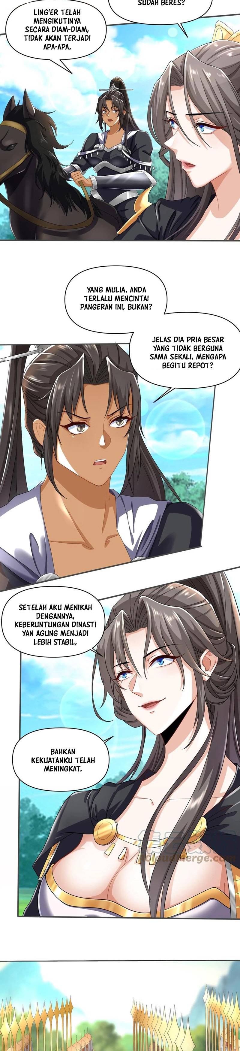 It’s Over! The Queen’s Soft Rice Husband is Actually Invincible Chapter 03 Bahasa Indonesia