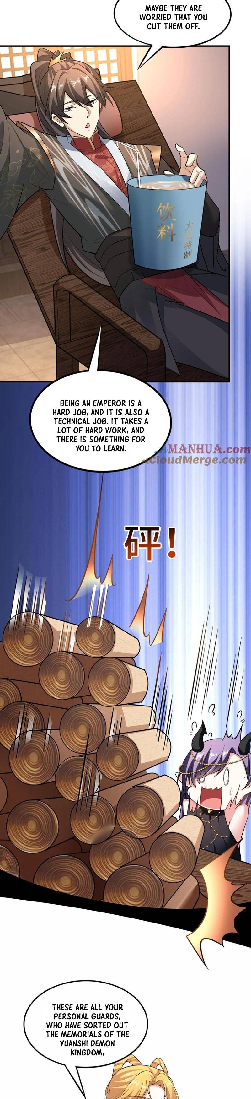It’s Over! The Queen’s Soft Rice Husband is Actually Invincible Chapter 102 Bahasa Indonesia