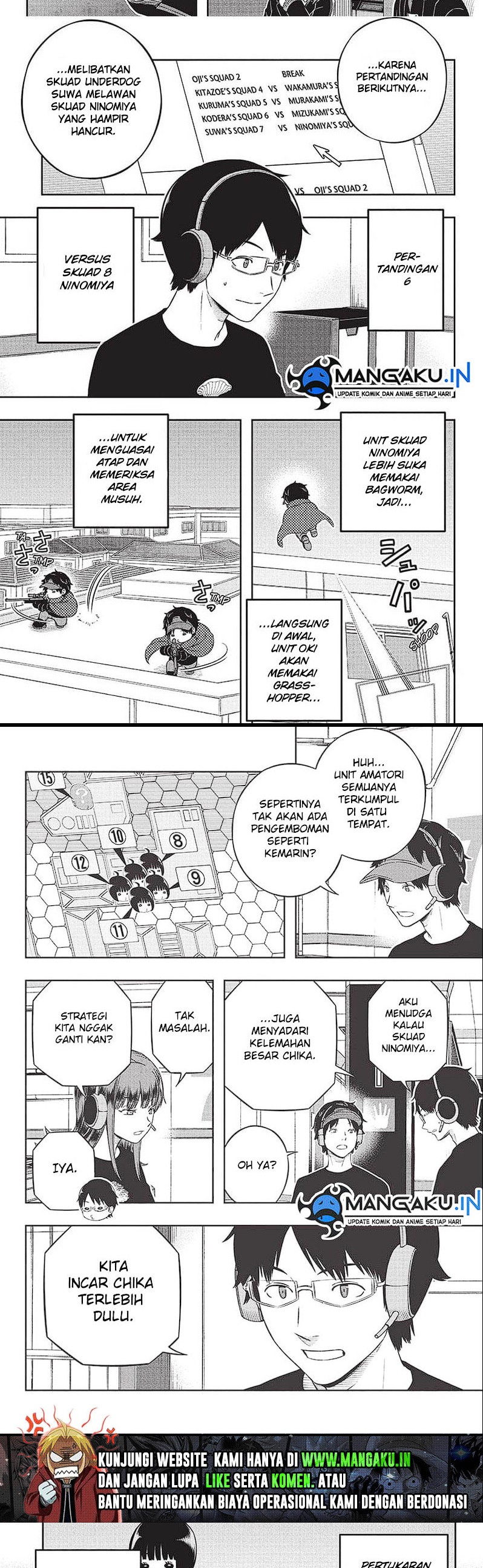 World Trigger Chapter 232 Bahasa Indonesia