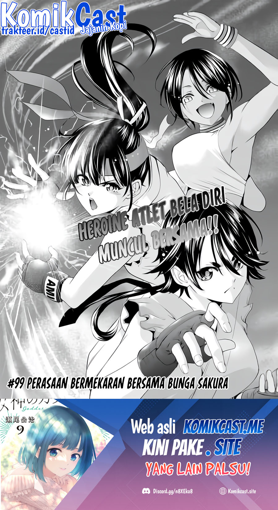 Megami no Kafeterasu Chapter 99 Bahasa Indonesia