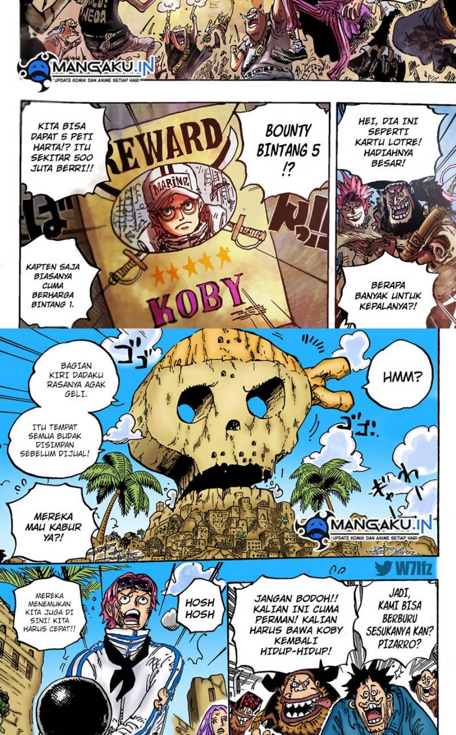 One Piece Chapter 1080 HQ Bahasa Indonesia