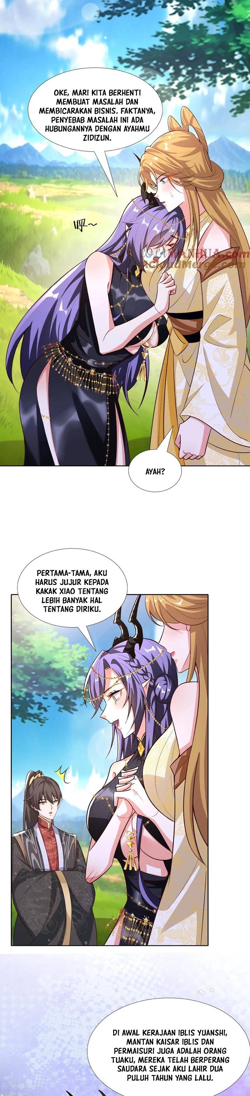 It’s Over! The Queen’s Soft Rice Husband is Actually Invincible Chapter 90 Bahasa Indonesia