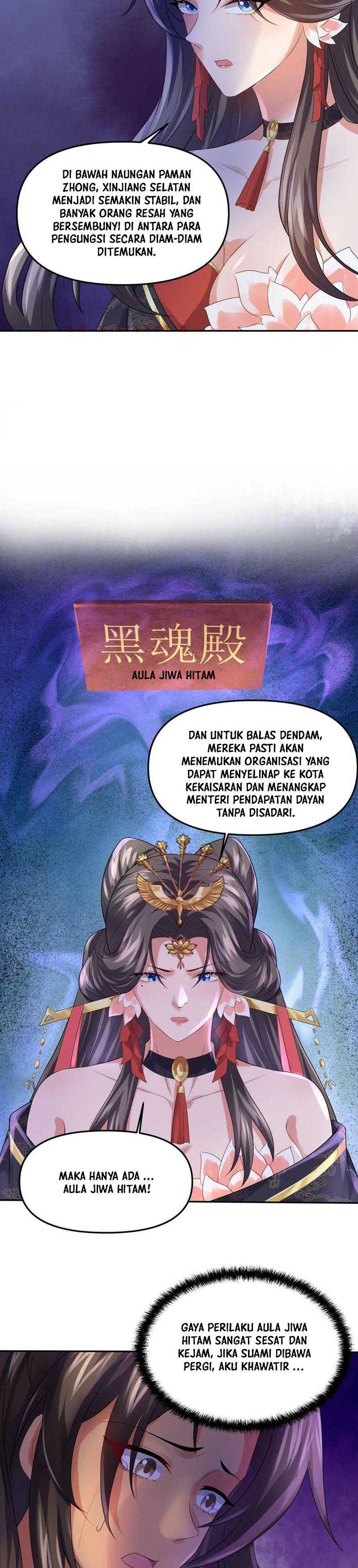 It’s Over! The Queen’s Soft Rice Husband is Actually Invincible Chapter 49 Bahasa Indonesia