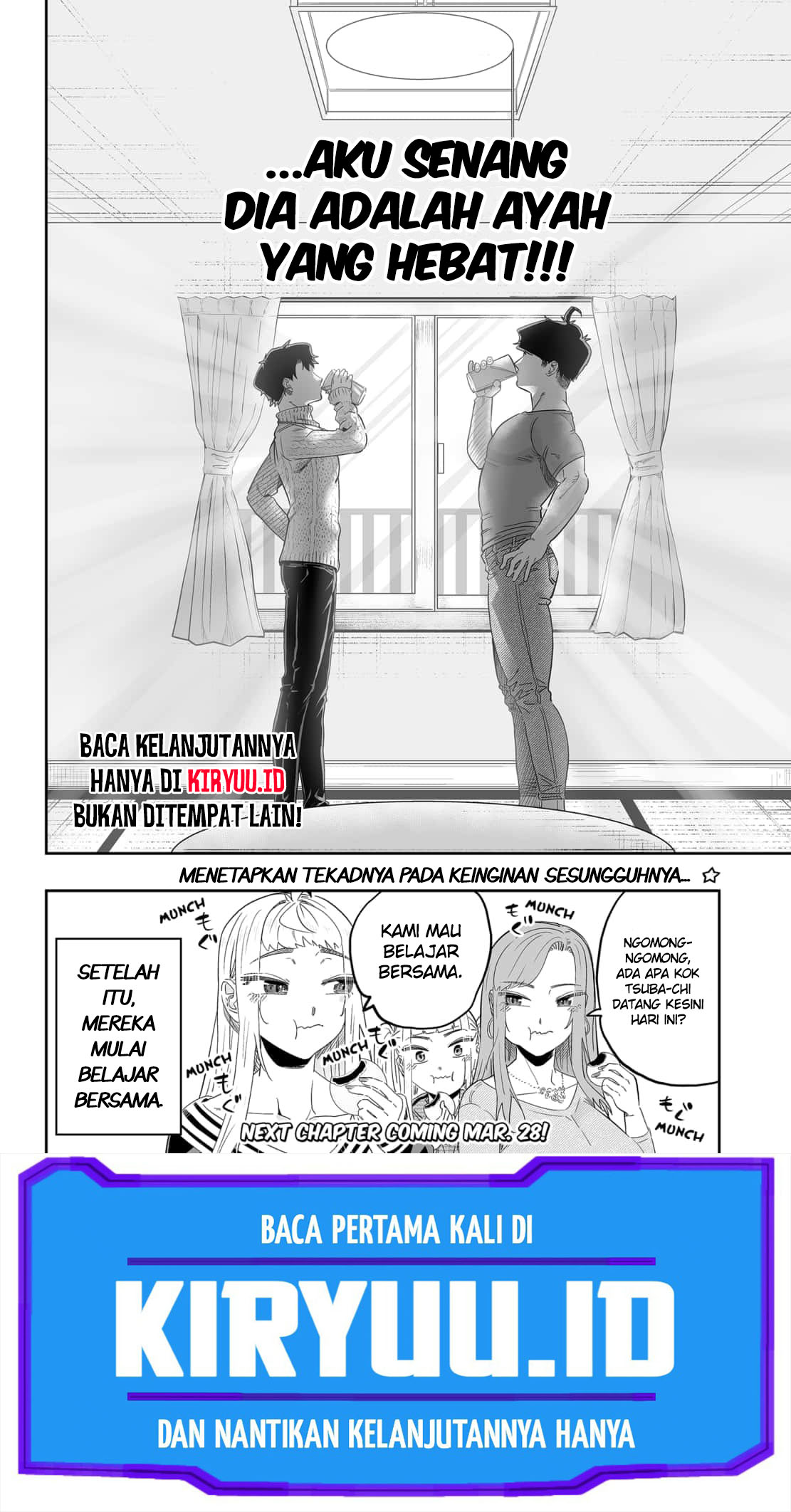 Dosanko Gyaru wa Namaramenkoi Chapter 95 Bahasa Indonesia