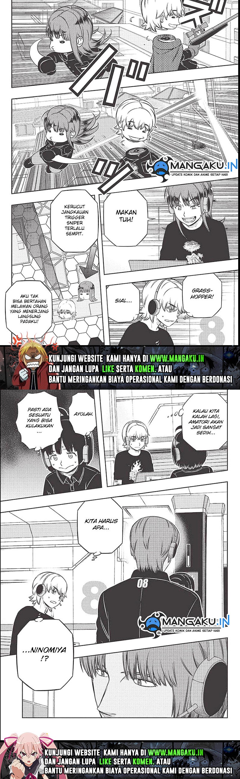 World Trigger Chapter 232 Bahasa Indonesia