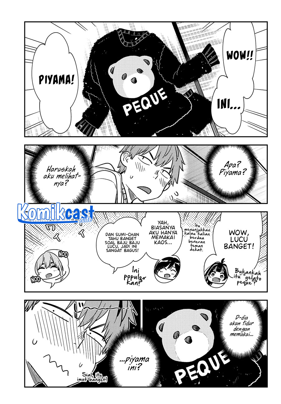 Kanojo, Okarishimasu Chapter 270 Bahasa Indonesia