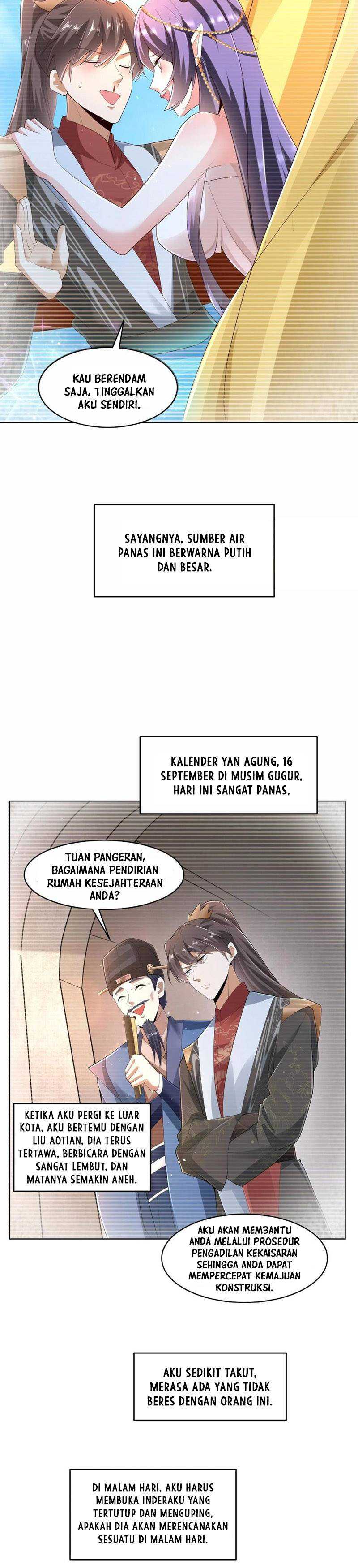 It’s Over! The Queen’s Soft Rice Husband is Actually Invincible Chapter 77 Bahasa Indonesia