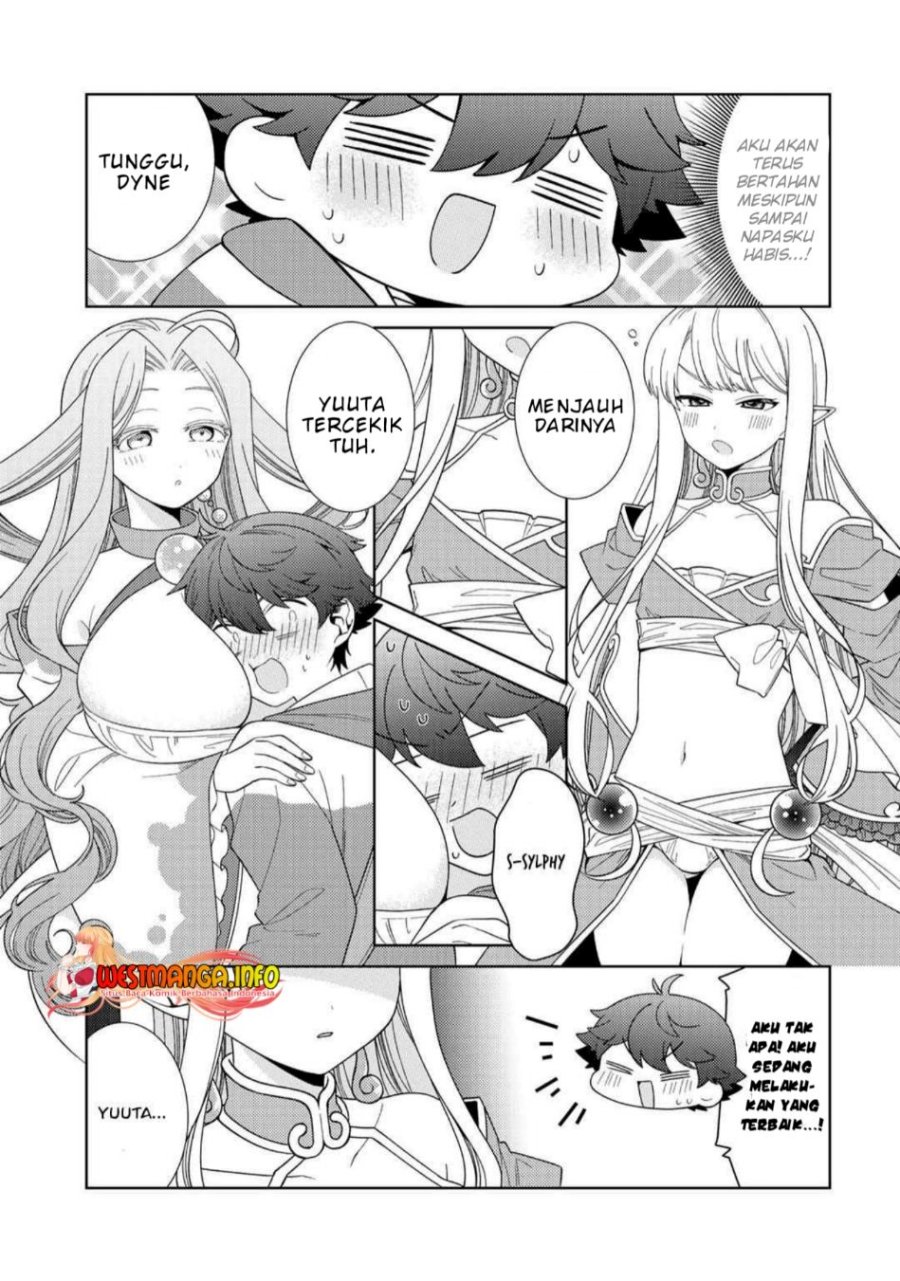 Seirei-tachi no Rakuen to Risou no Isekai Seikatsu Chapter 36 Bahasa Indonesia