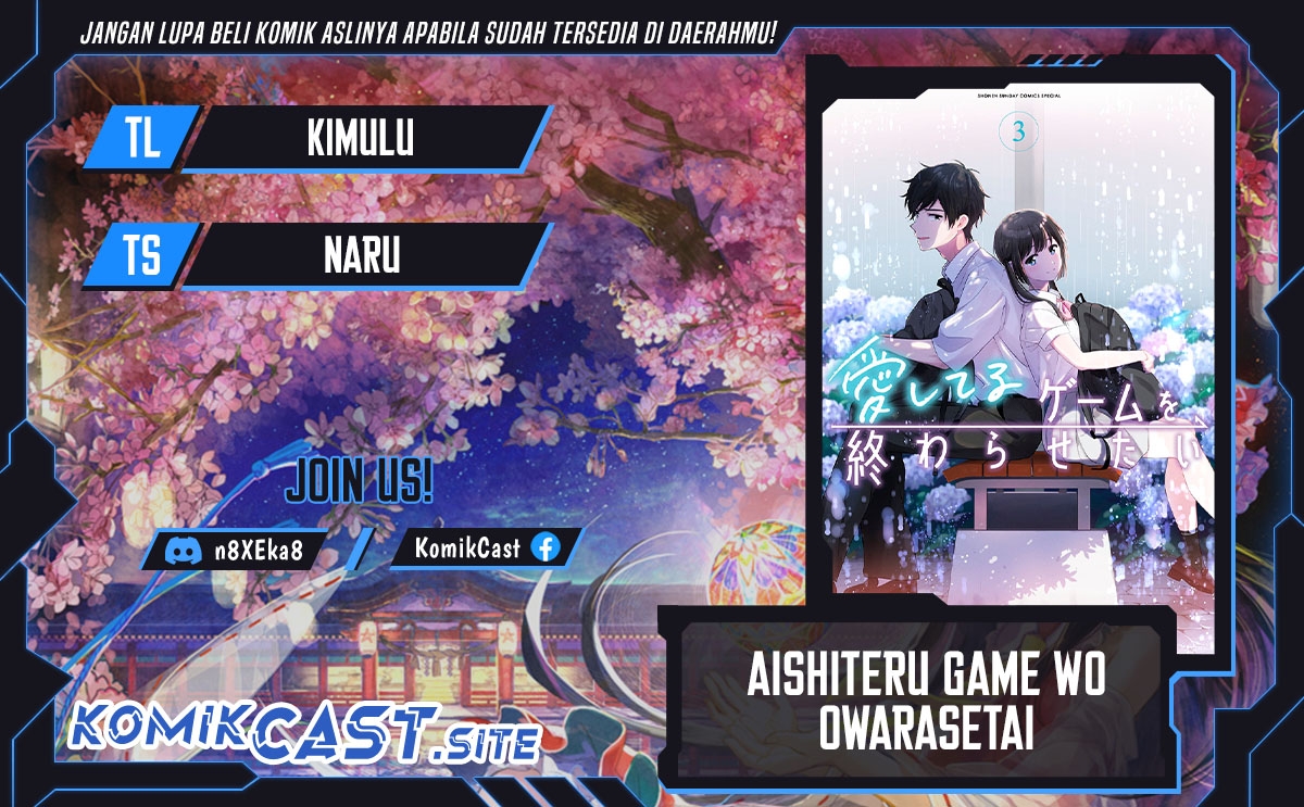 Aishiteru Game wo Owarasetai Chapter 25 Bahasa Indonesia