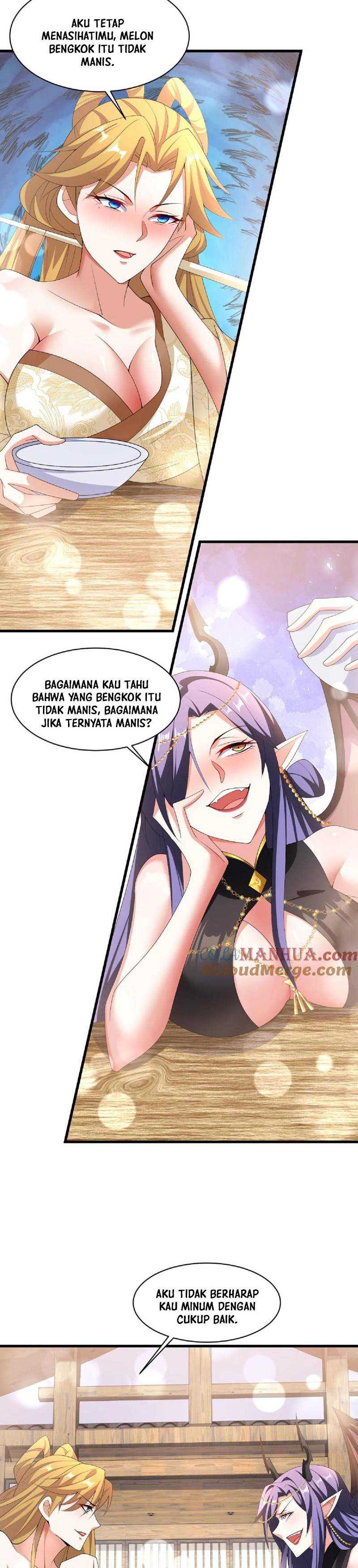 It’s Over! The Queen’s Soft Rice Husband is Actually Invincible Chapter 87 Bahasa Indonesia