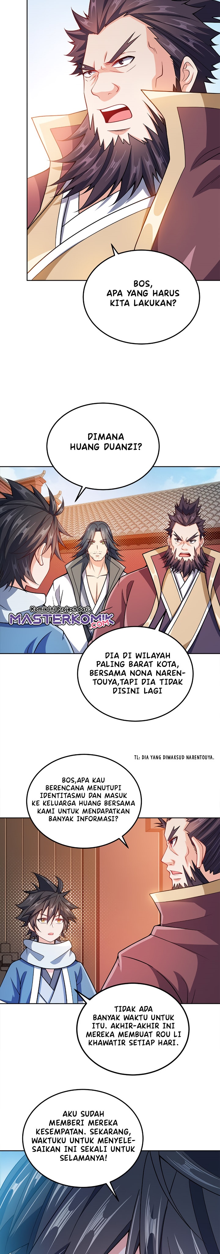 My Lady Is Actually the Empress? Chapter 49 Bahasa Indonesia