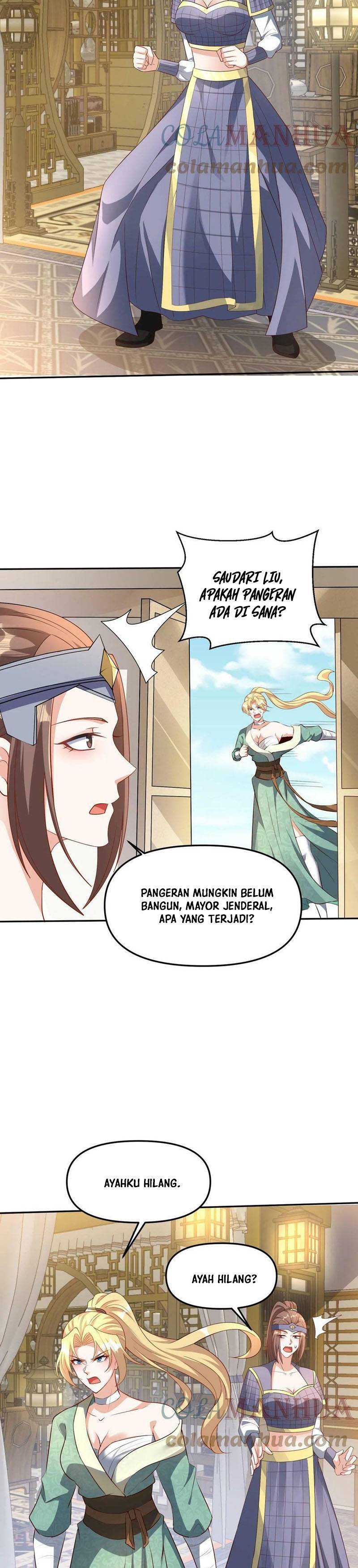 It’s Over! The Queen’s Soft Rice Husband is Actually Invincible Chapter 49 Bahasa Indonesia