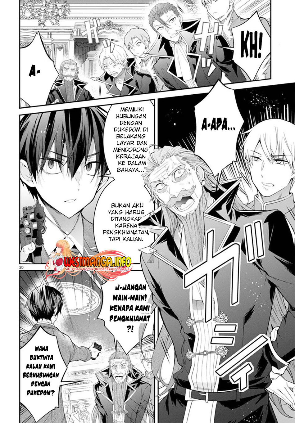 Otome Game Sekai wa Mob ni Kibishii Sekai Desu Chapter 53 Bahasa Indonesia