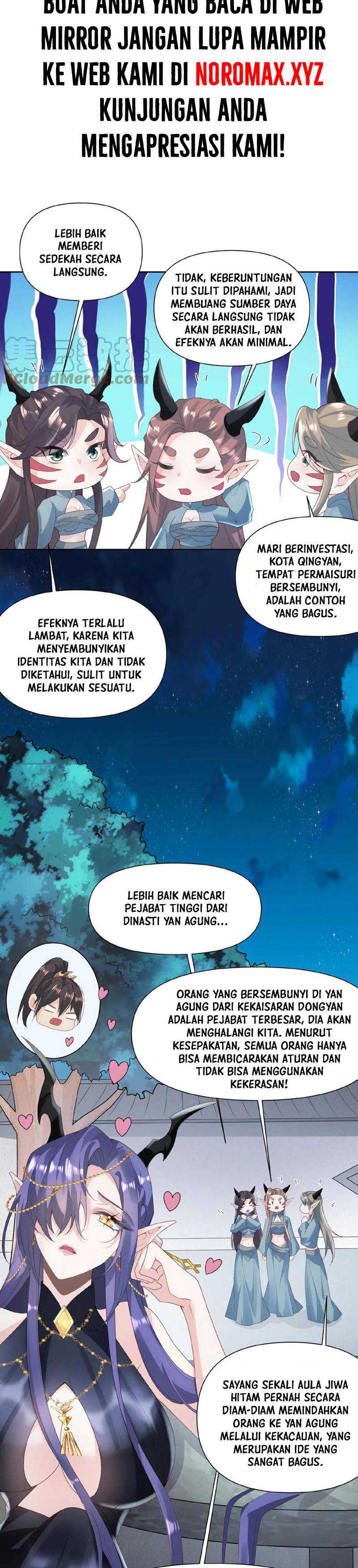 It’s Over! The Queen’s Soft Rice Husband is Actually Invincible Chapter 68 Bahasa Indonesia