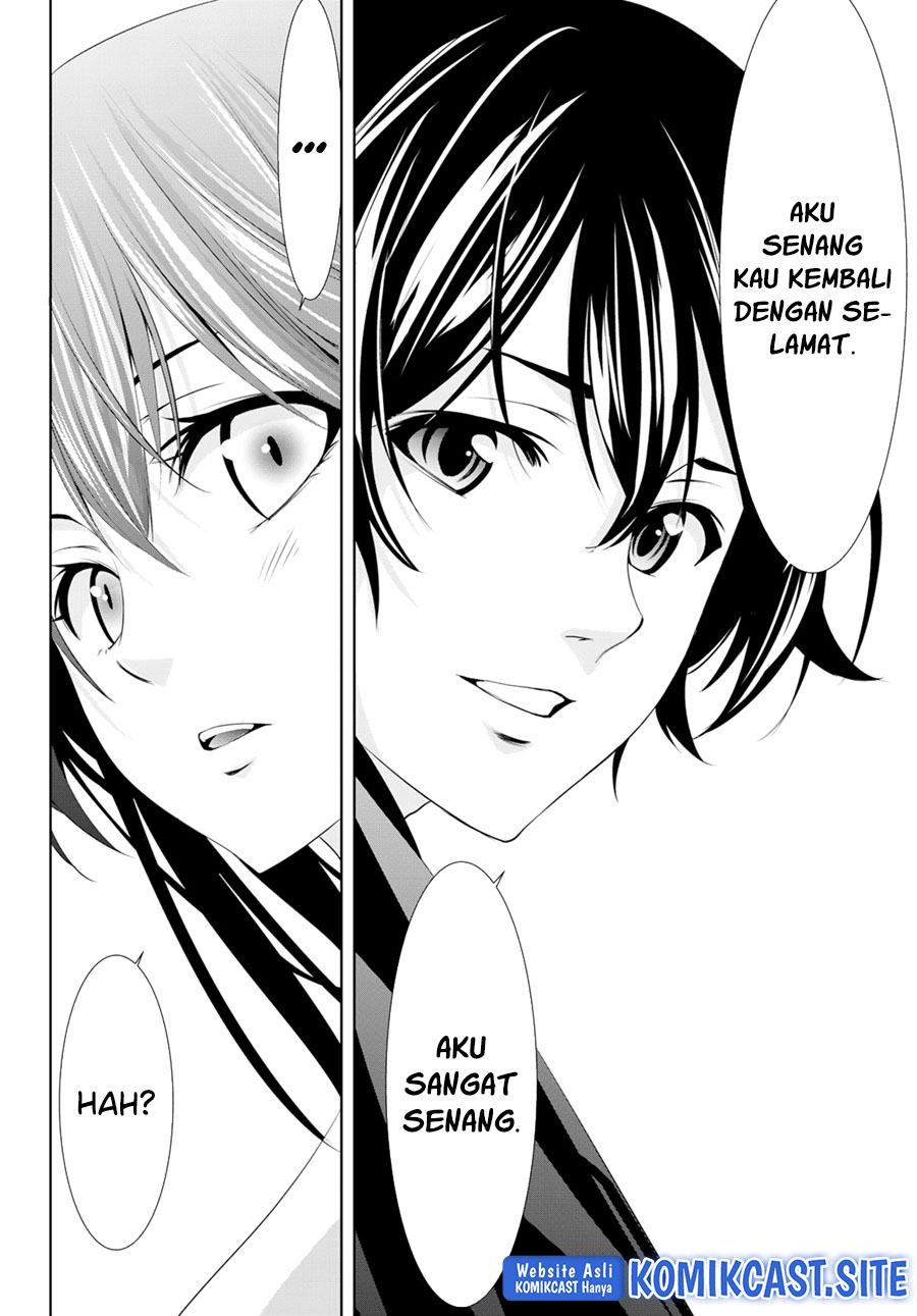 Megami no Kafeterasu Chapter 100 Bahasa Indonesia