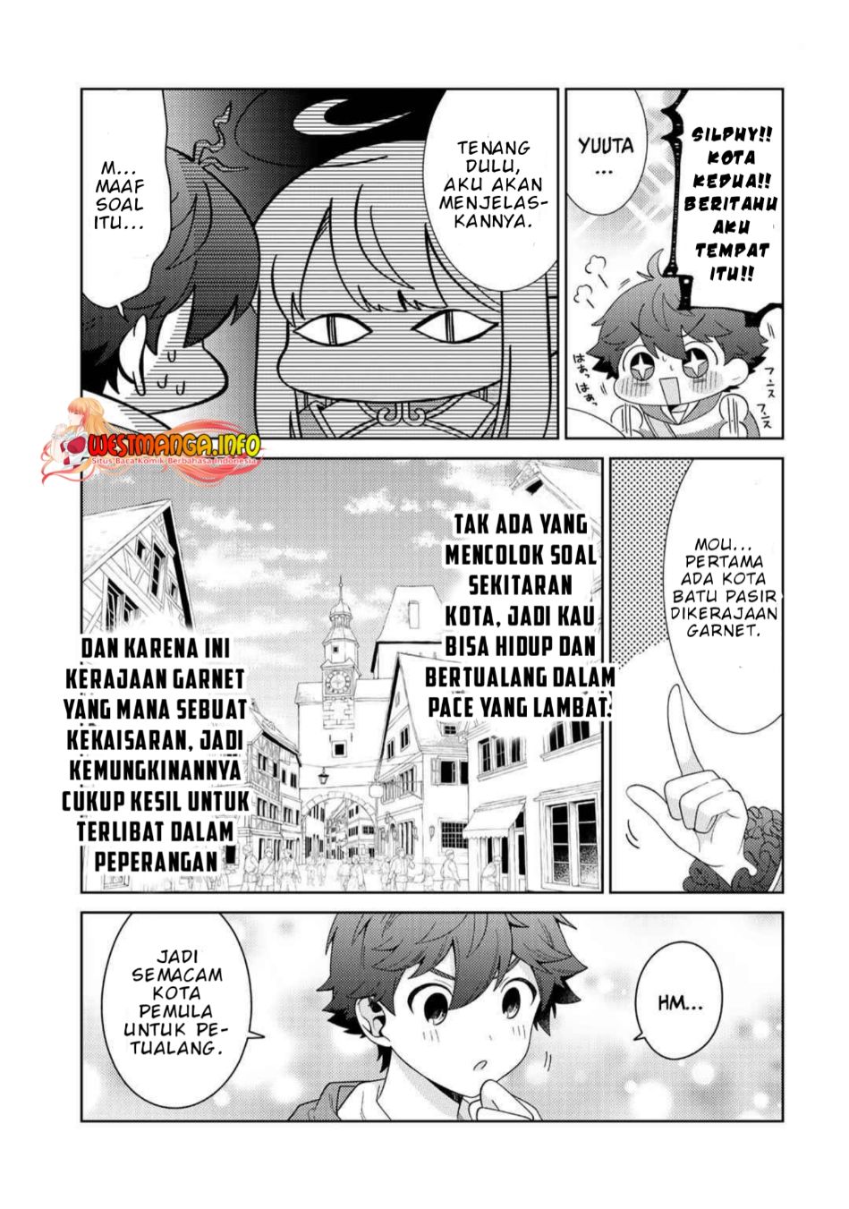 Seirei-tachi no Rakuen to Risou no Isekai Seikatsu Chapter 34 Bahasa Indonesia