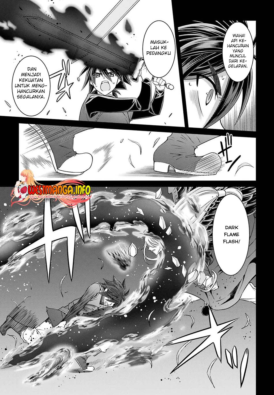 Shikkoku Tsukai no Saikyo Yusha Nakama Zen’in ni Uragira Retanode Saikyo no Mamono Chapter 53 Bahasa Indonesia