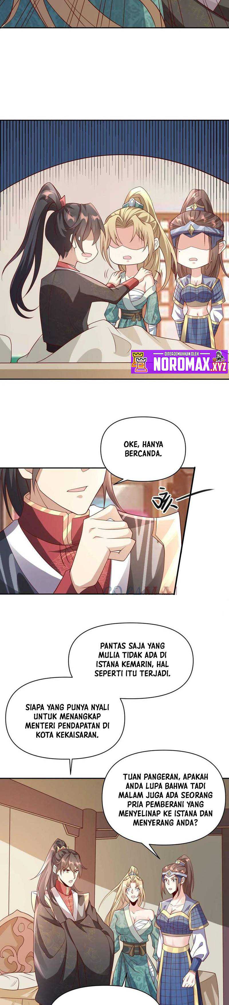 It’s Over! The Queen’s Soft Rice Husband is Actually Invincible Chapter 50 Bahasa Indonesia