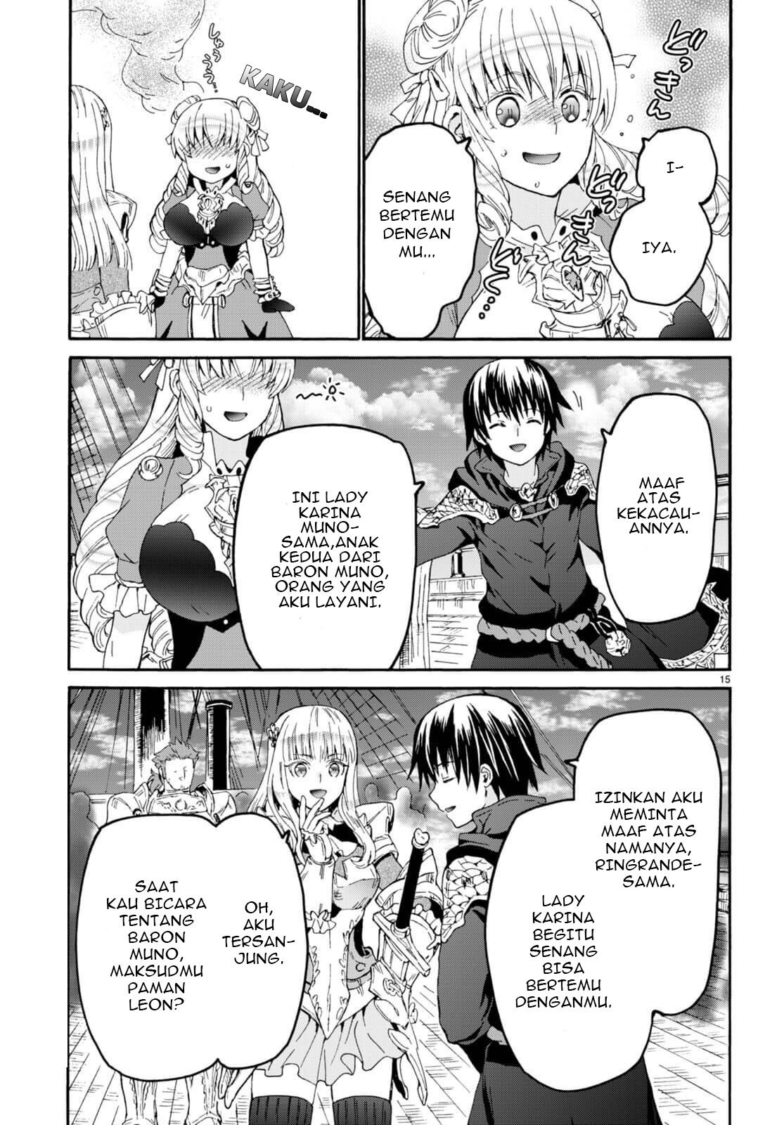 Death March kara Hajimaru Isekai Kyousoukyoku Chapter 95 Bahasa Indonesia