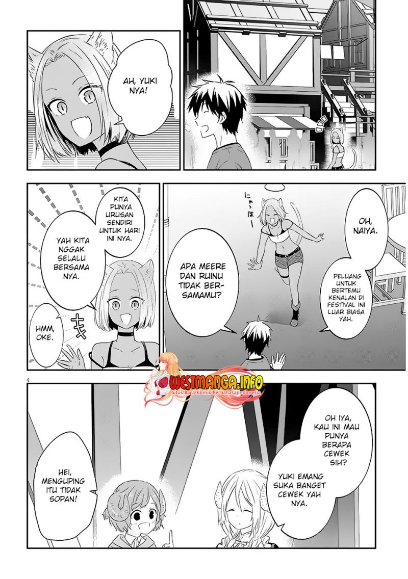 Maou ni Natta node, Dungeon Tsukutte Jingai Musume to Honobono suru Chapter 58.1 Bahasa Indonesia