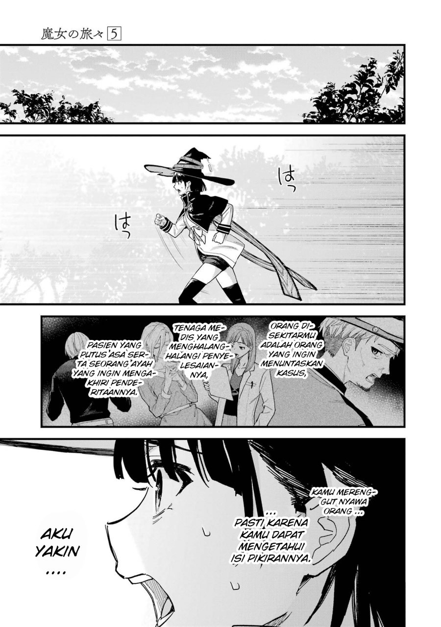 Majo no Tabitabi Chapter 18.2 Bahasa Indonesia