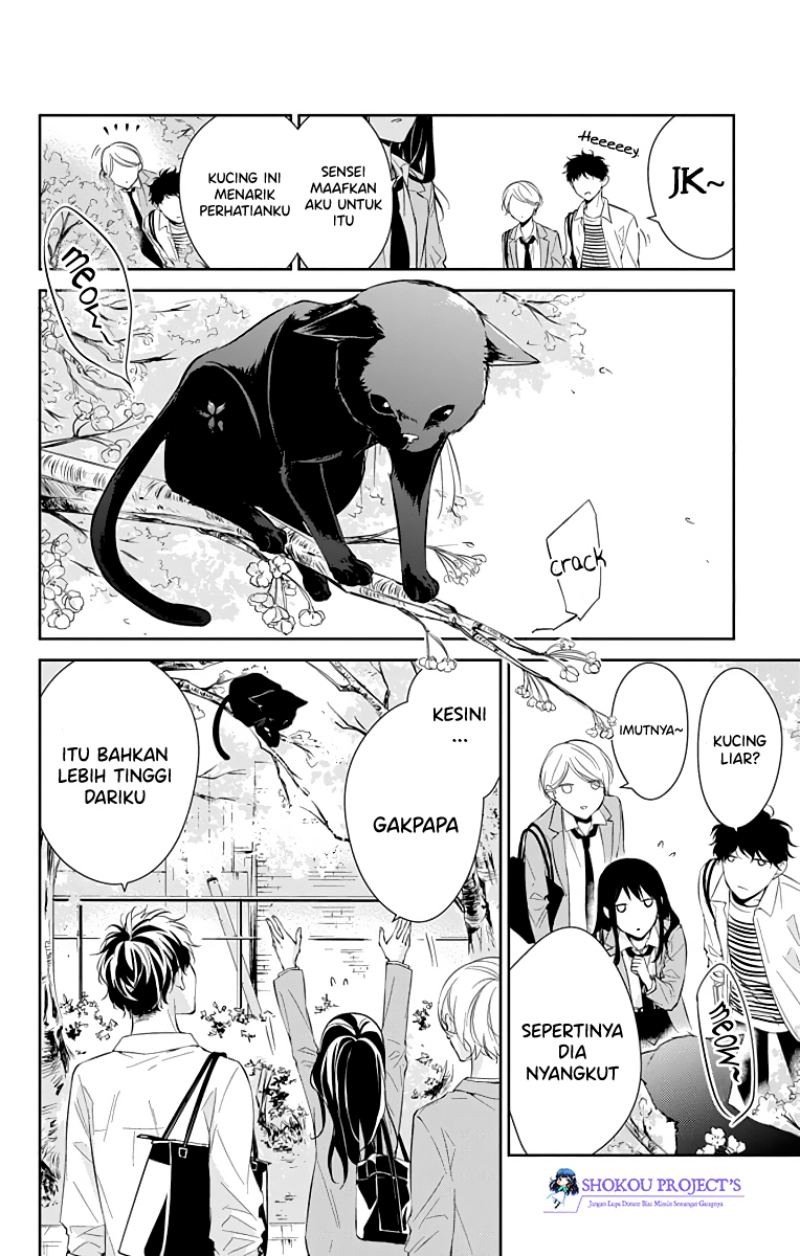 Tsuiraku JK to Haijin Kyoushi Chapter 14 Bahasa Indonesia