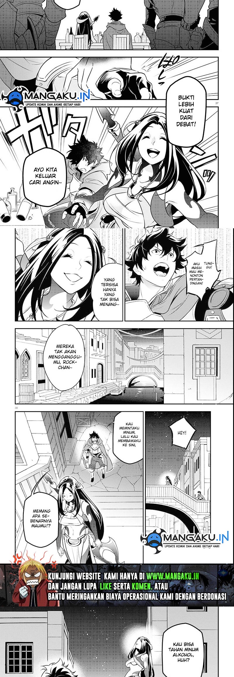 Tate no Yuusha no Nariagari Chapter 96.2 Bahasa Indonesia