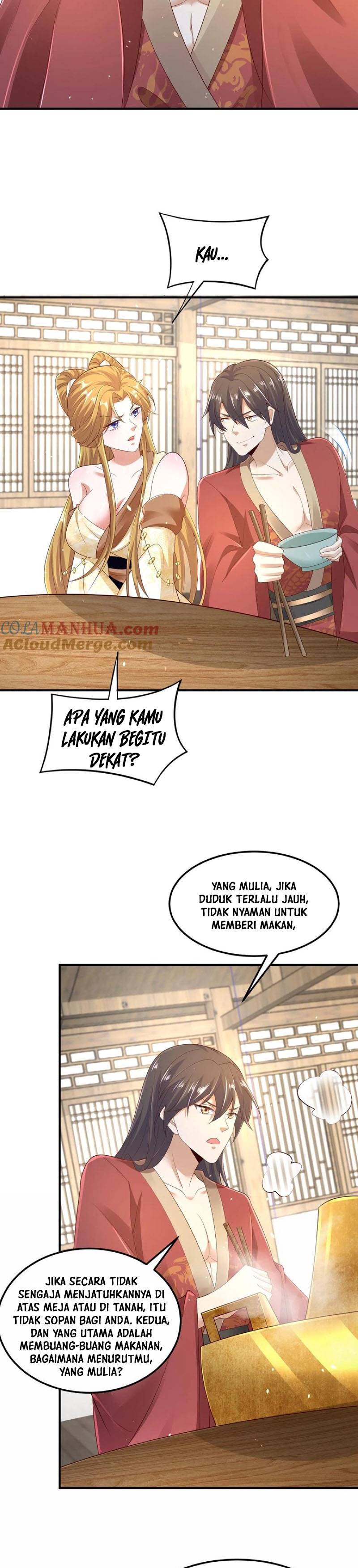 It’s Over! The Queen’s Soft Rice Husband is Actually Invincible Chapter 85 Bahasa Indonesia