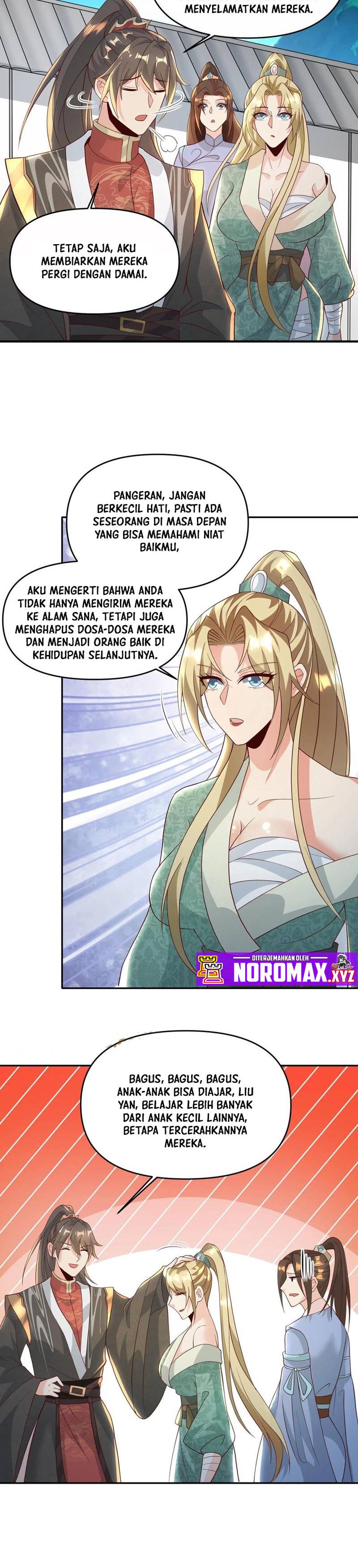 It’s Over! The Queen’s Soft Rice Husband is Actually Invincible Chapter 97 Bahasa Indonesia