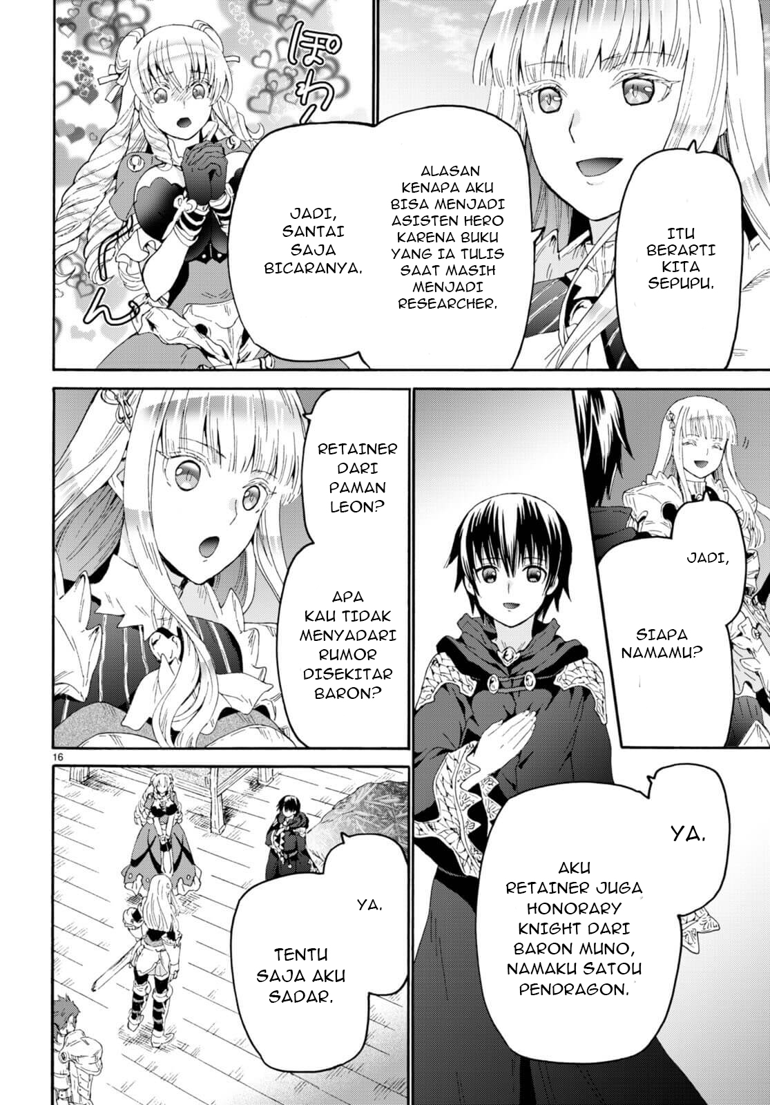 Death March kara Hajimaru Isekai Kyousoukyoku Chapter 95 Bahasa Indonesia