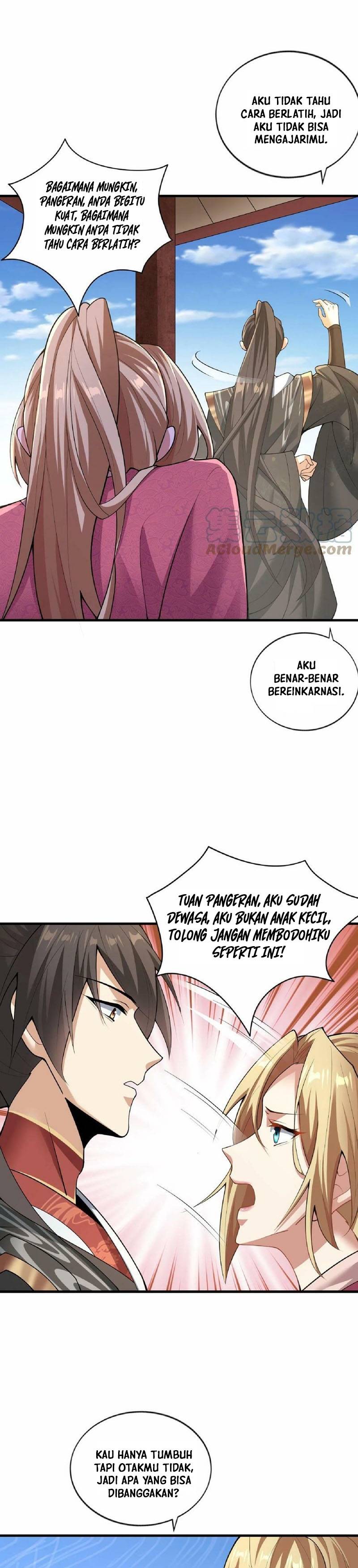 It’s Over! The Queen’s Soft Rice Husband is Actually Invincible Chapter 18 Bahasa Indonesia