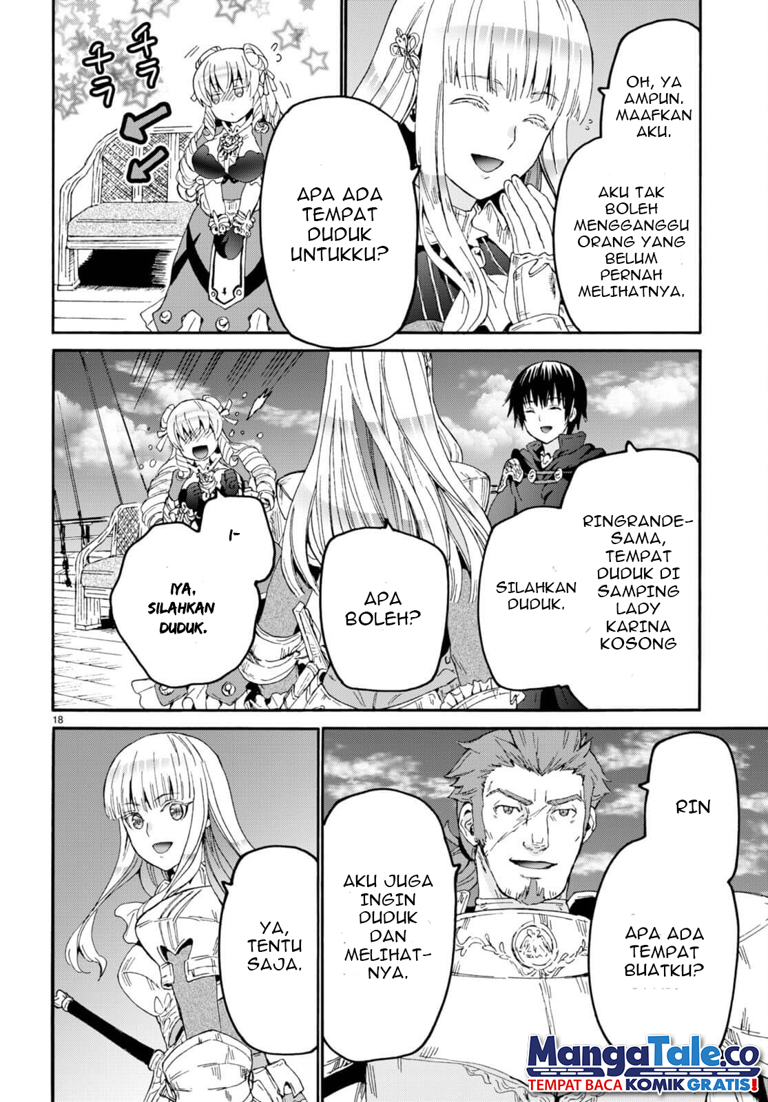 Death March kara Hajimaru Isekai Kyousoukyoku Chapter 95 Bahasa Indonesia