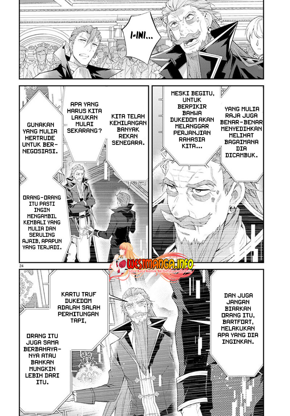 Otome Game Sekai wa Mob ni Kibishii Sekai Desu Chapter 53 Bahasa Indonesia