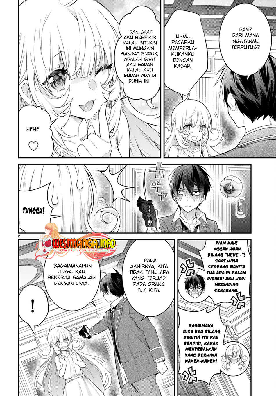 Otome Game Sekai wa Mob ni Kibishii Sekai Desu Chapter 52 Bahasa Indonesia