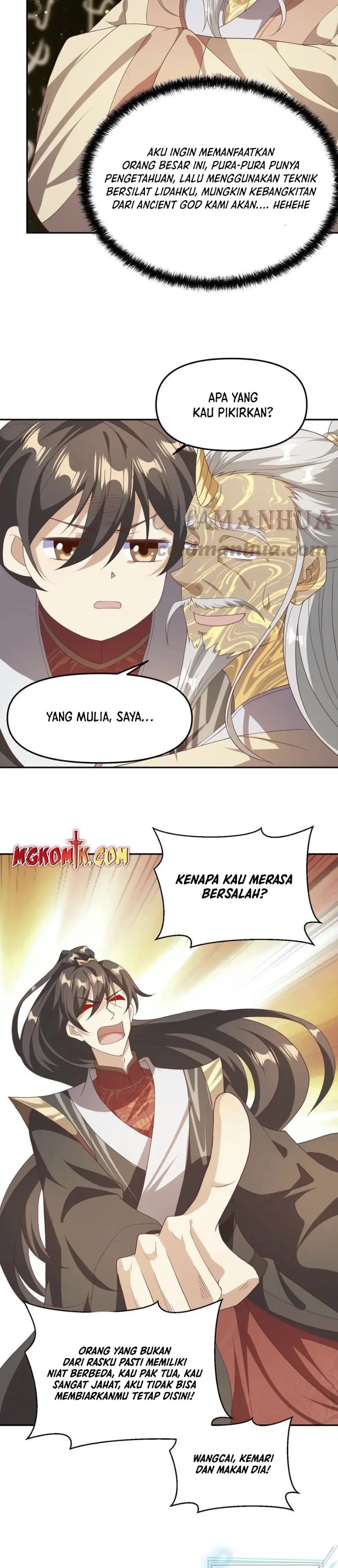 It’s Over! The Queen’s Soft Rice Husband is Actually Invincible Chapter 46 Bahasa Indonesia
