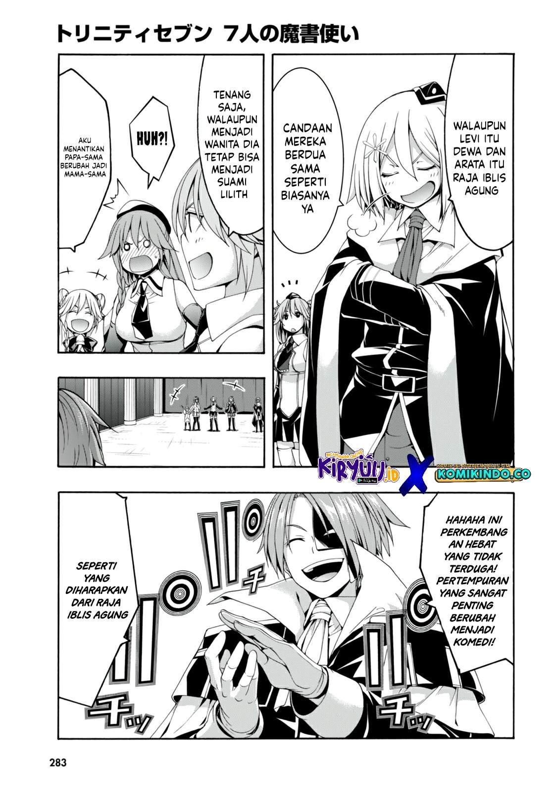 Trinity Seven Chapter 141 Bahasa Indonesia