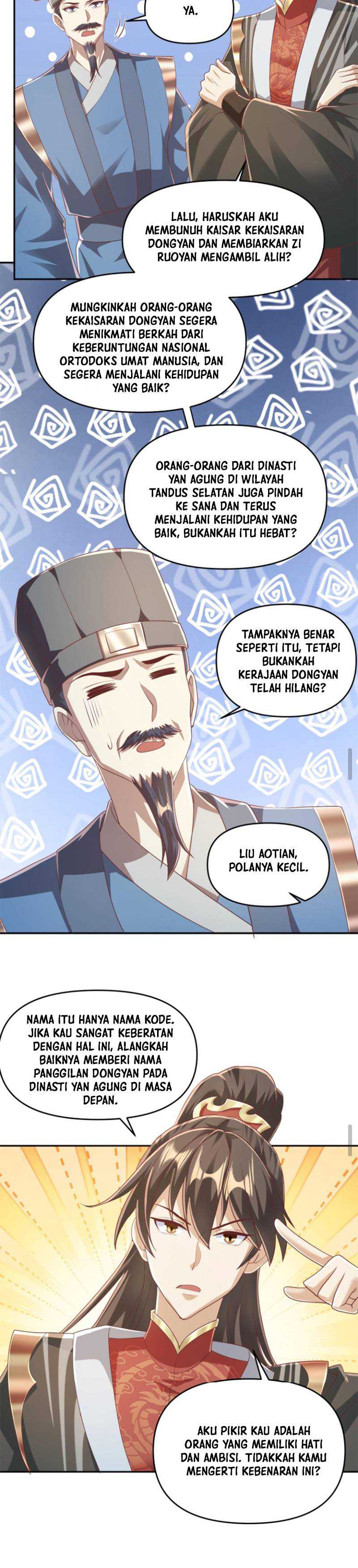 It’s Over! The Queen’s Soft Rice Husband is Actually Invincible Chapter 113 Bahasa Indonesia