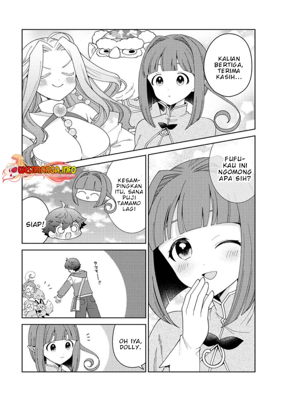 Seirei-tachi no Rakuen to Risou no Isekai Seikatsu Chapter 33 Bahasa Indonesia