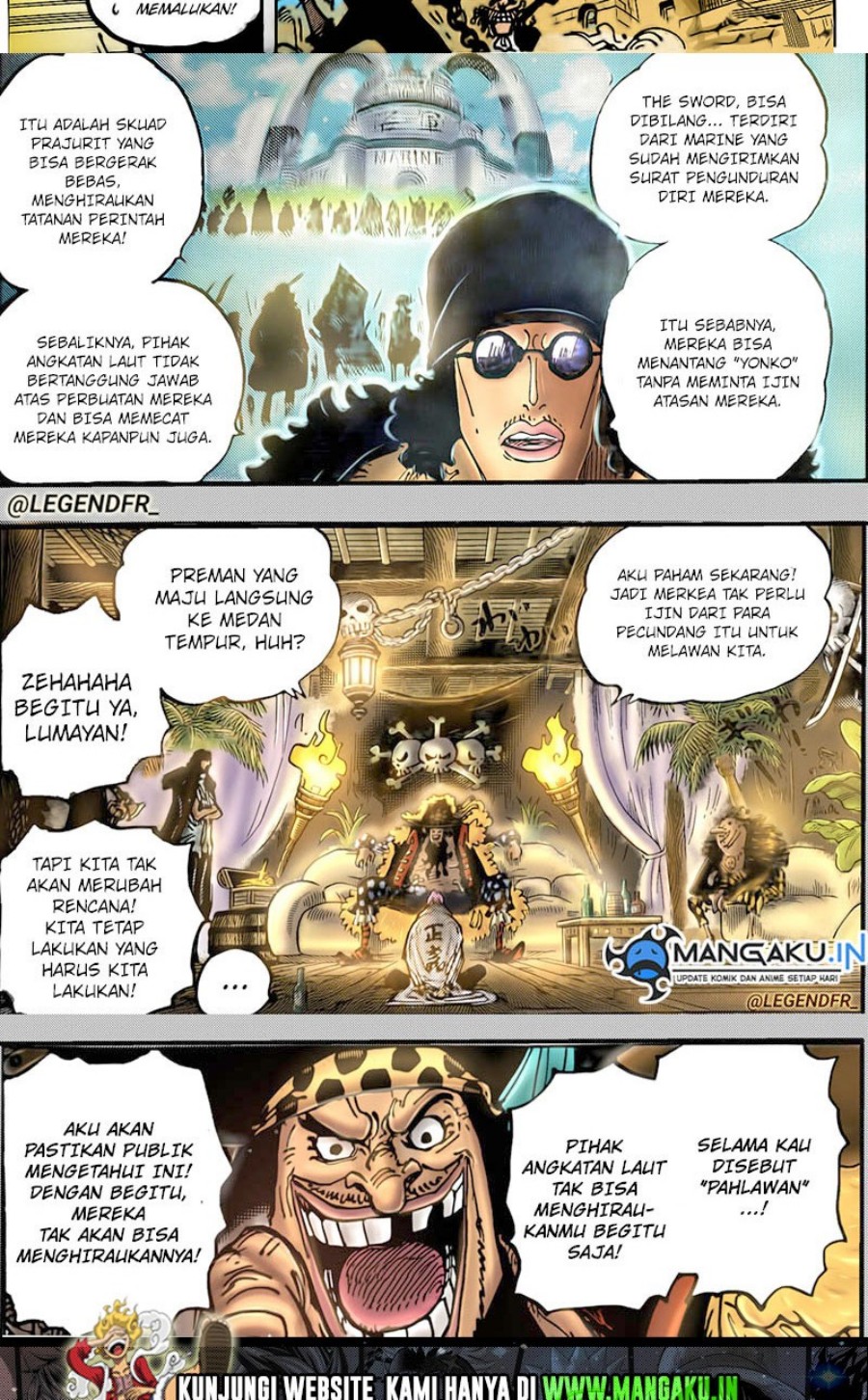 One Piece Chapter 1080 HQ Bahasa Indonesia