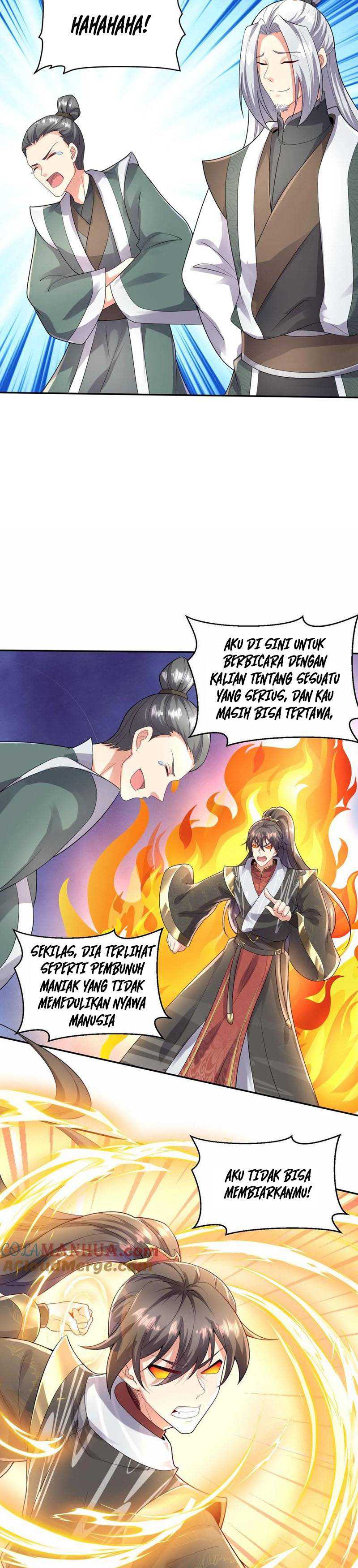 It’s Over! The Queen’s Soft Rice Husband is Actually Invincible Chapter 95 Bahasa Indonesia