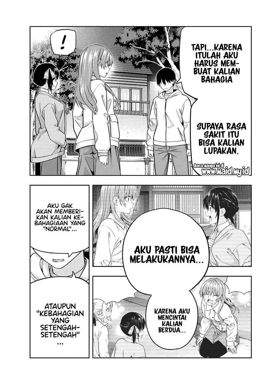 Kanojo mo Kanojo Chapter 130 Bahasa Indonesia