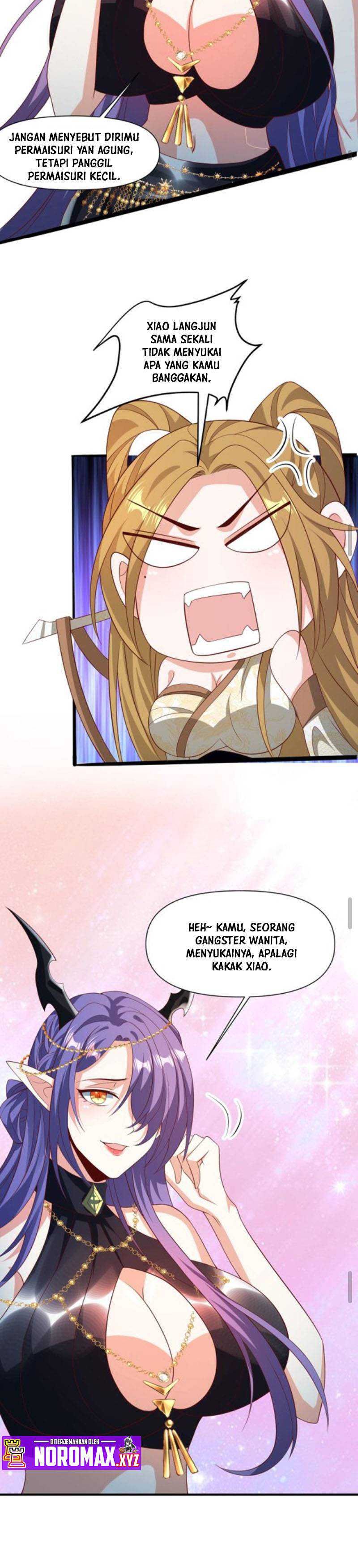 It’s Over! The Queen’s Soft Rice Husband is Actually Invincible Chapter 112 Bahasa Indonesia