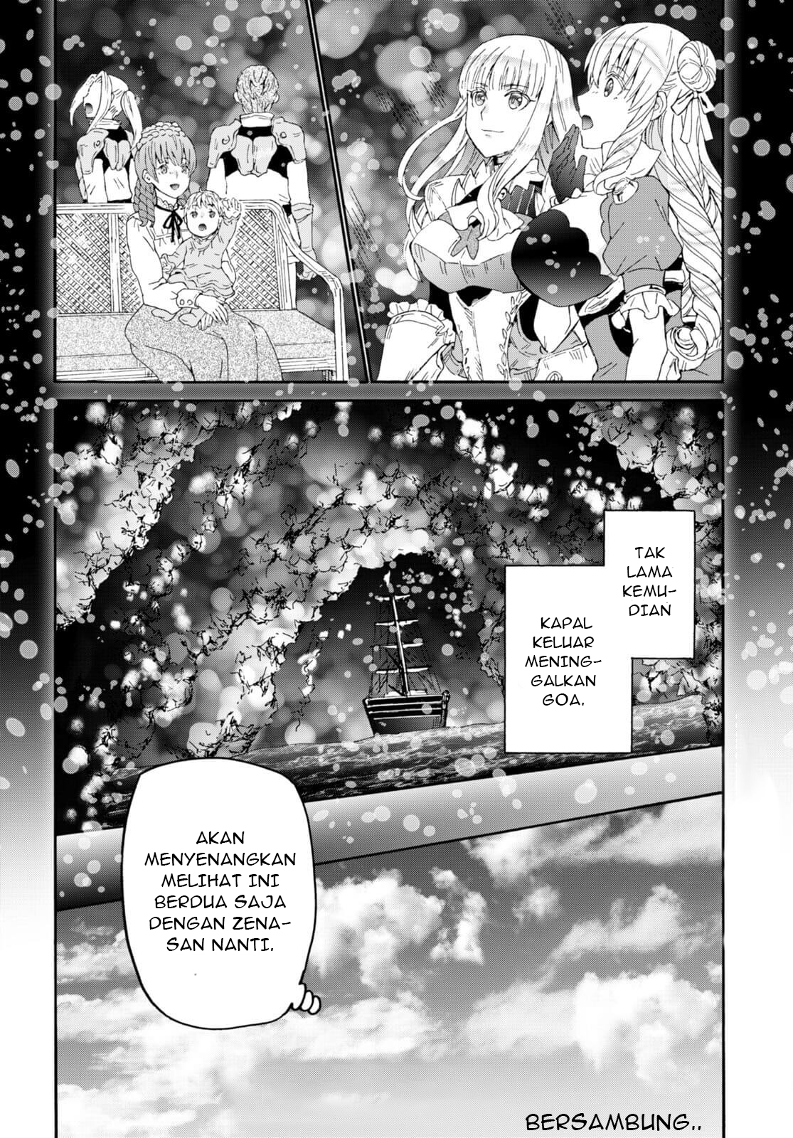 Death March kara Hajimaru Isekai Kyousoukyoku Chapter 95 Bahasa Indonesia