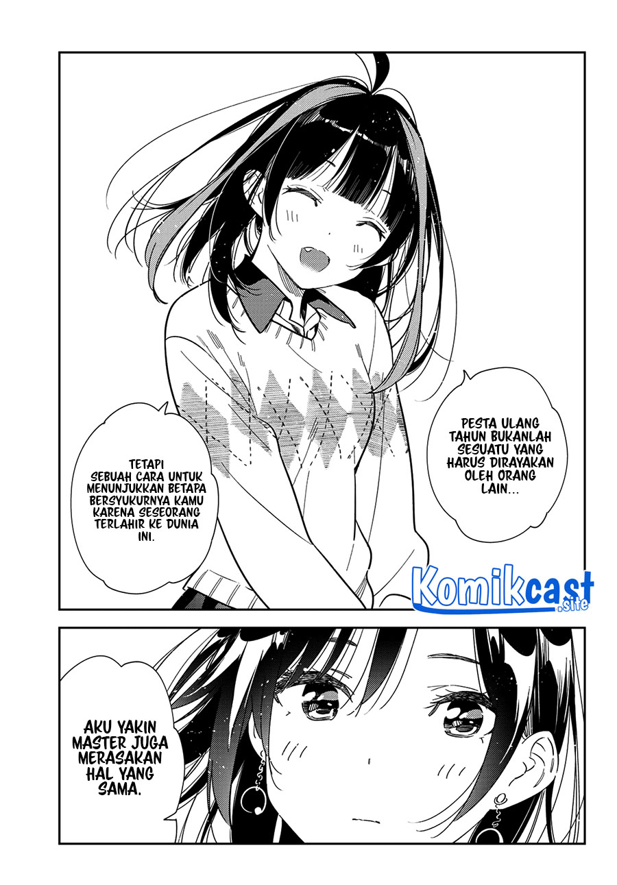 Kanojo, Okarishimasu Chapter 269 Bahasa Indonesia