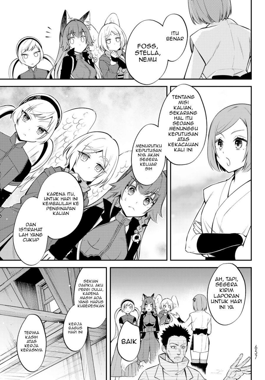 Tensei shitara Slime datta Ken Ibun: Makoku Gurashi no Trinity Chapter 52 Bahasa Indonesia