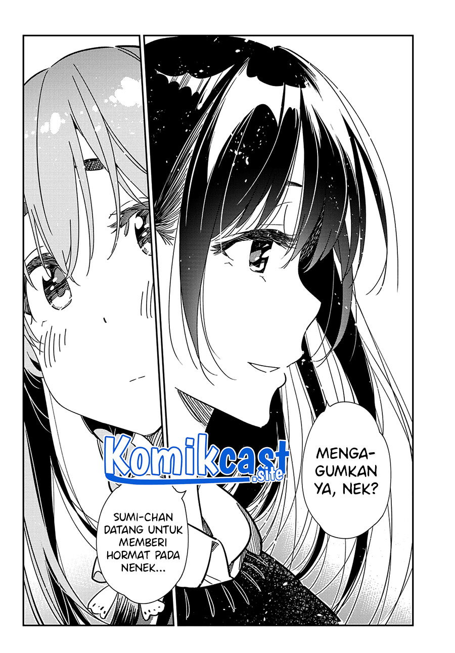 Kanojo, Okarishimasu Chapter 267 Bahasa Indonesia