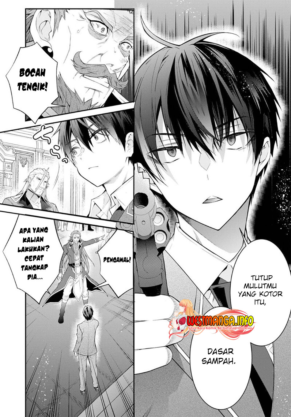 Otome Game Sekai wa Mob ni Kibishii Sekai Desu Chapter 53 Bahasa Indonesia