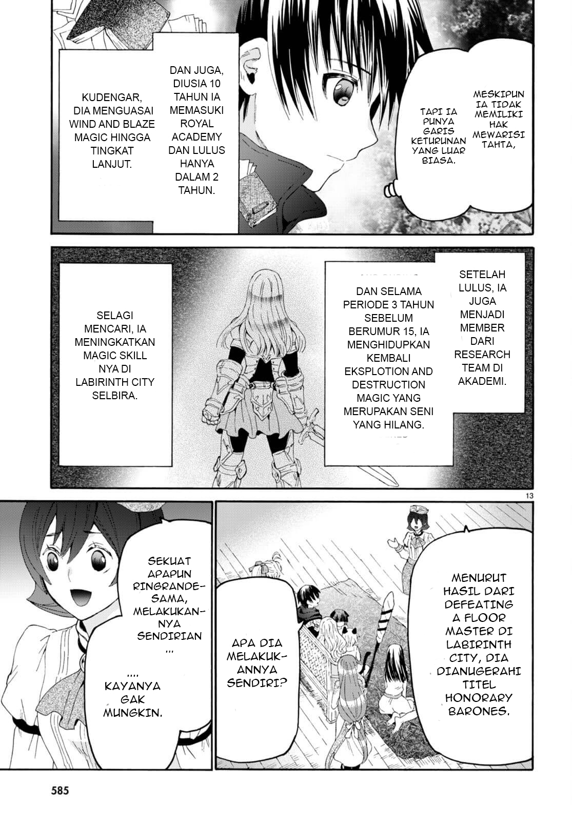 Death March kara Hajimaru Isekai Kyousoukyoku Chapter 95 Bahasa Indonesia