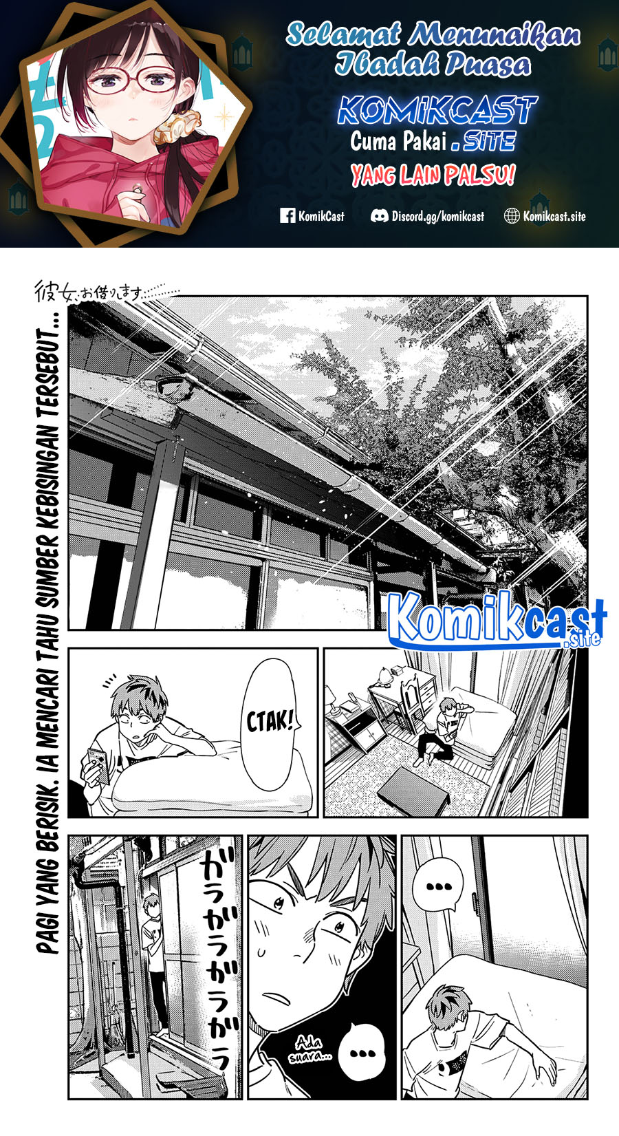 Kanojo, Okarishimasu Chapter 261 Bahasa Indonesia