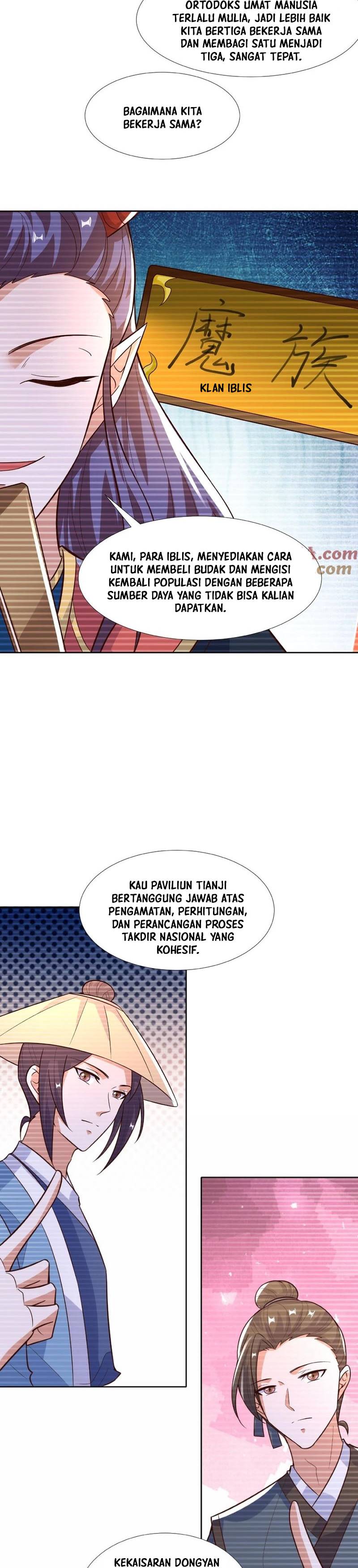 It’s Over! The Queen’s Soft Rice Husband is Actually Invincible Chapter 90 Bahasa Indonesia